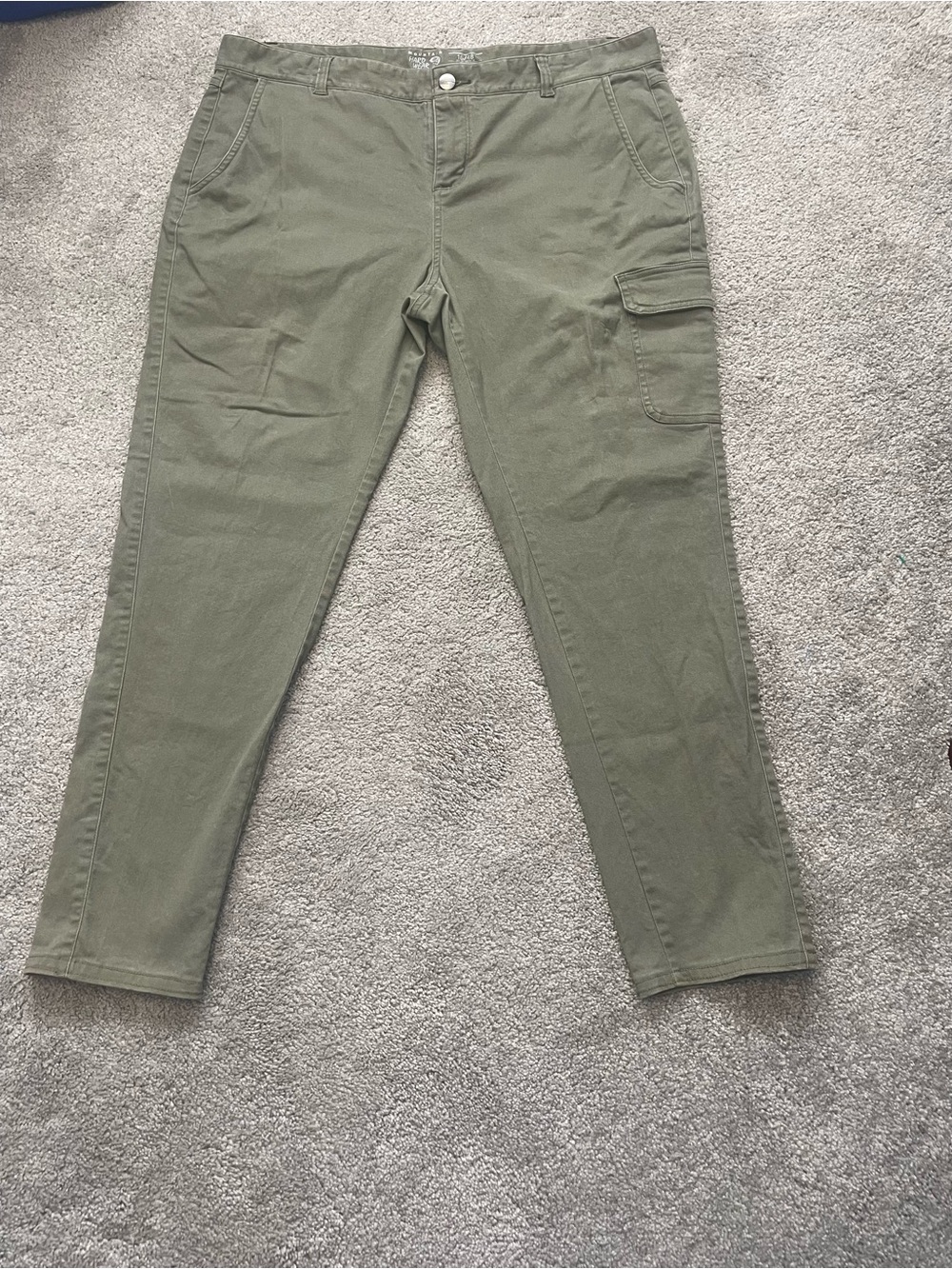 Mountain Hardwear Women's 16/48 Olive Green Cargo Hiking Pants